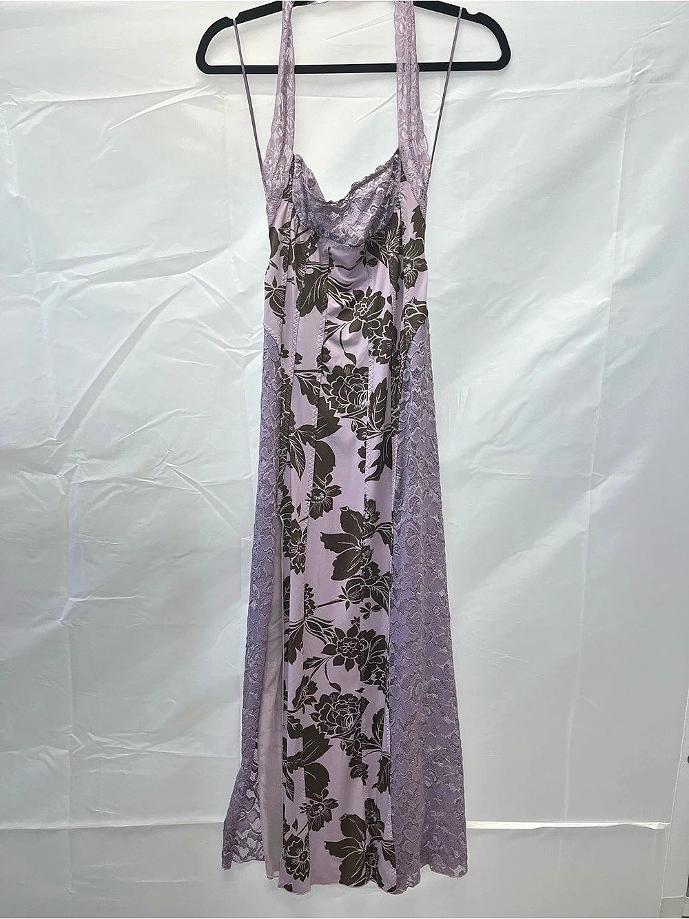 Free People - Floral Lace Maxi Dress in Purple, New w tags. Size XS
